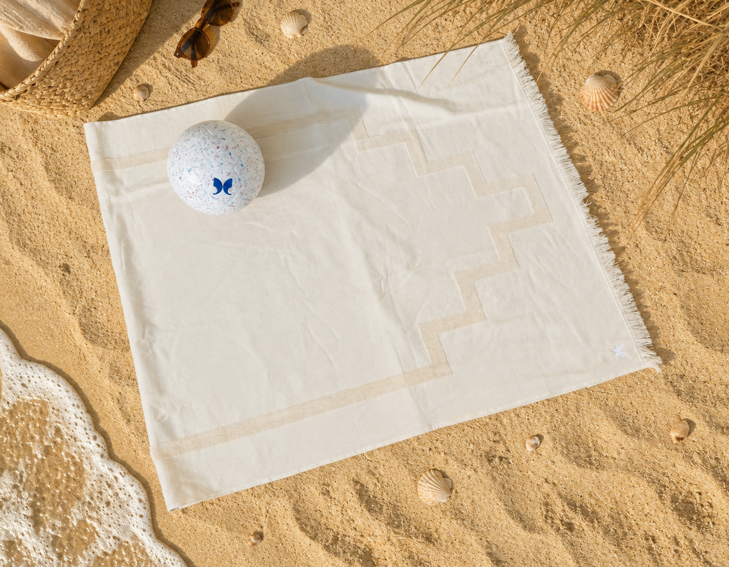 Fouta de plage x La Serviette Paris