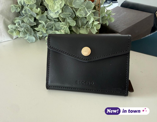 Portefeuille en cuir - protection RFID